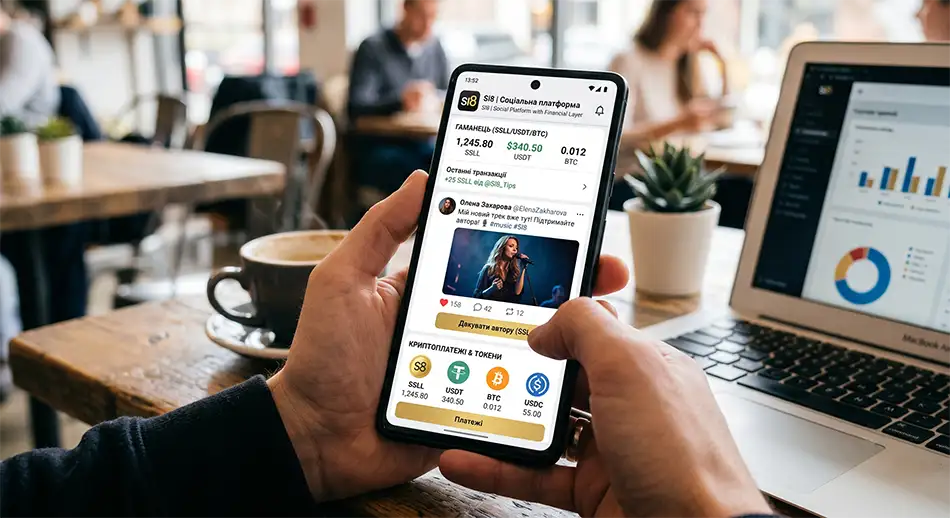 Sl8 від Cassator Corp: як соціальна мережа з фінансовим шаром змінює ринок SocialFi, RWA та монетизації контенту Sl8 від Cassator Corp: як соціальна мережа з фінансовим шаром змінює ринок SocialFi, RWA та монетизації контенту