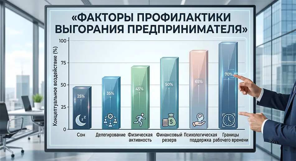 Факторы профилактики выгорания предпринимателя