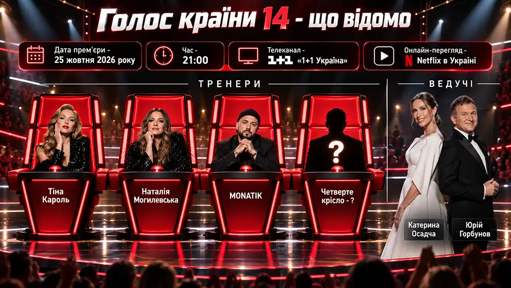 Голос країни 14 - що відомо