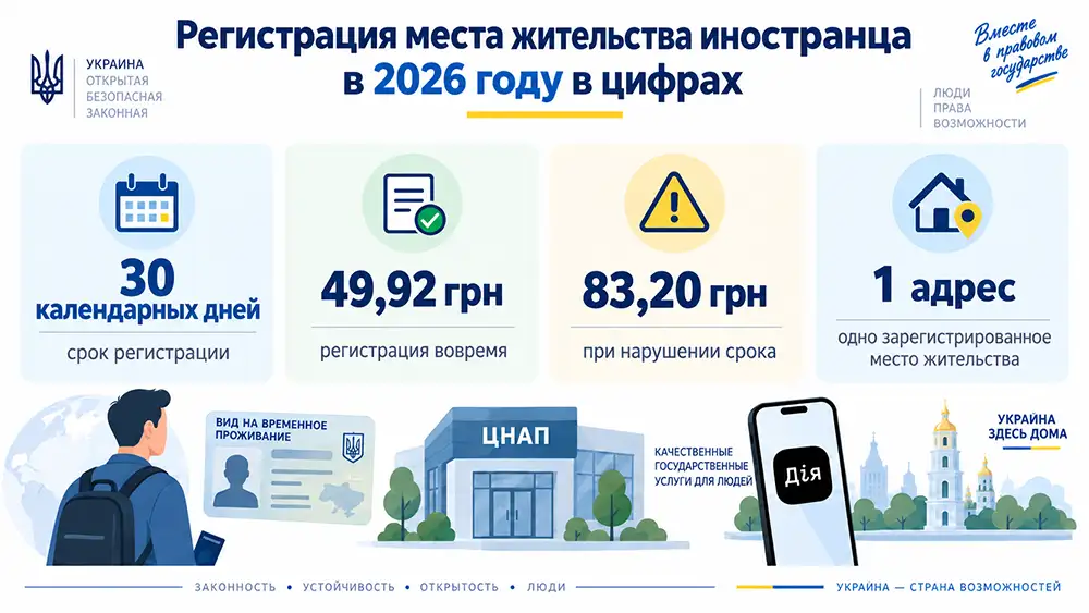Регистрация места проживания иностранца в 2026 году в цифрах