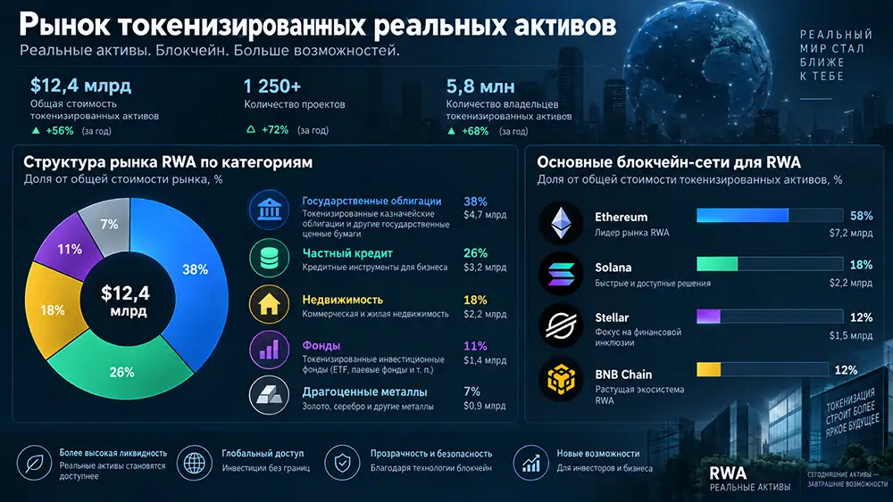Рынок токенизированных реальных активов
