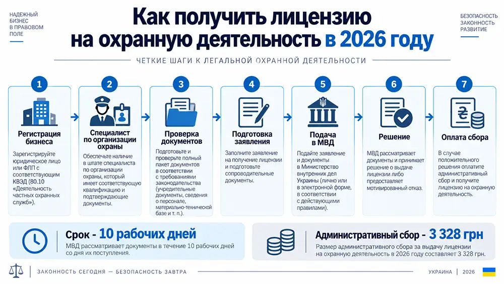 Как получить лицензию на охранную деятельность