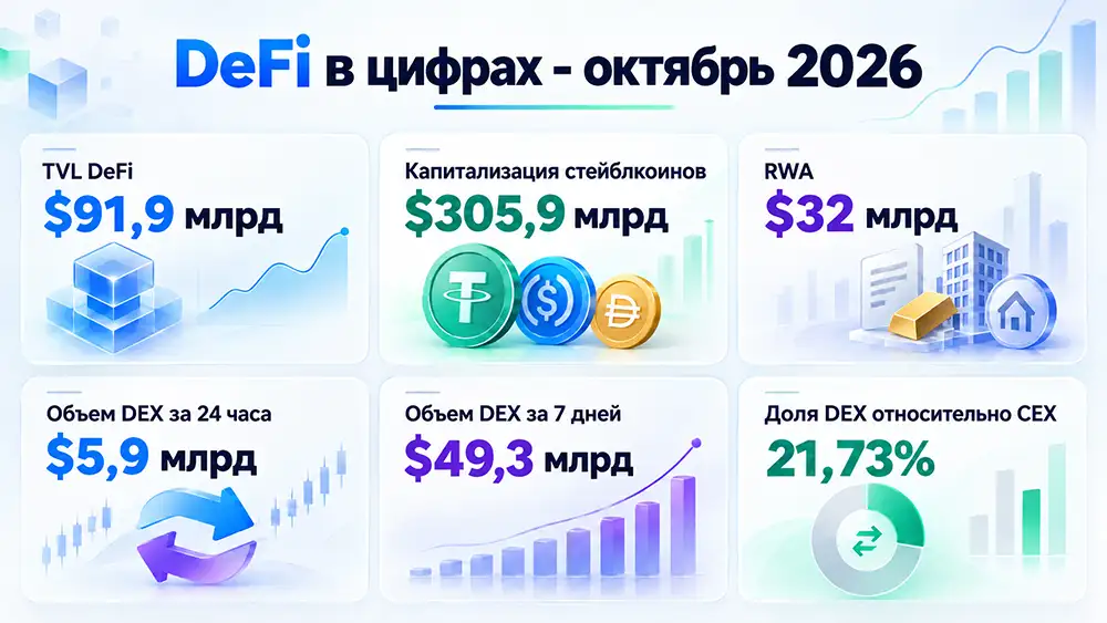 DeFi в цифрах