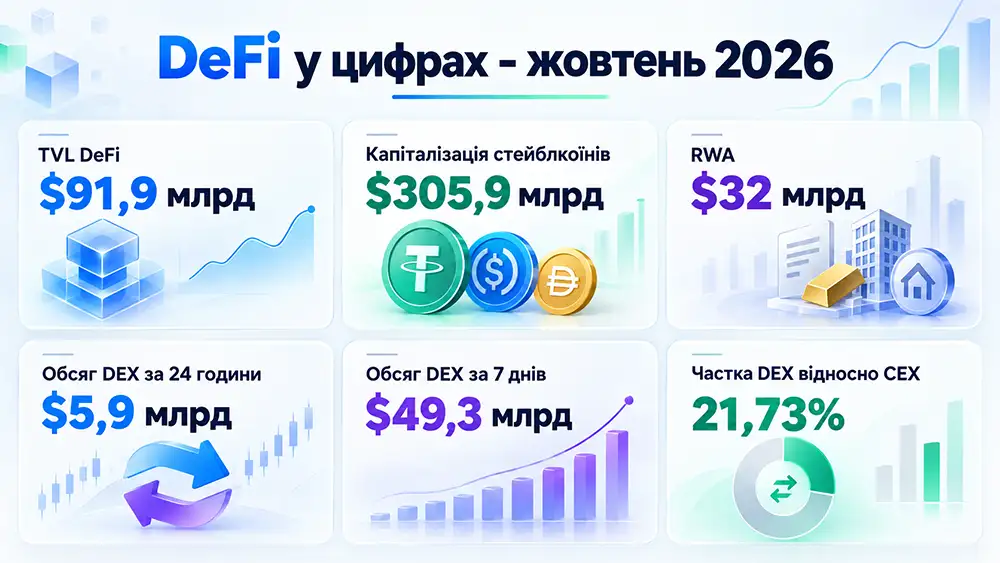 DeFi у цифрах