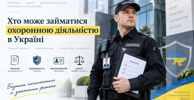 Хто може займатися охоронною діяльністю в Україні