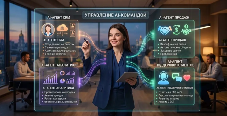 AI-агенты: заменят ли менеджеров