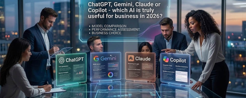 ChatGPT, Gemini, Claude or Copilot – Which AI Is Truly Useful for Business in 2026